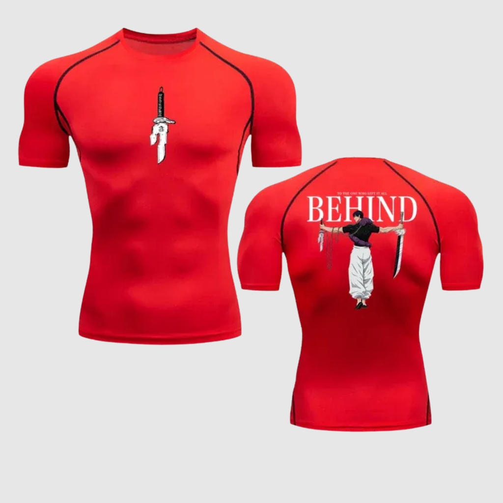 Men's Short Sleeve Rashguard Compression T-shirt 
