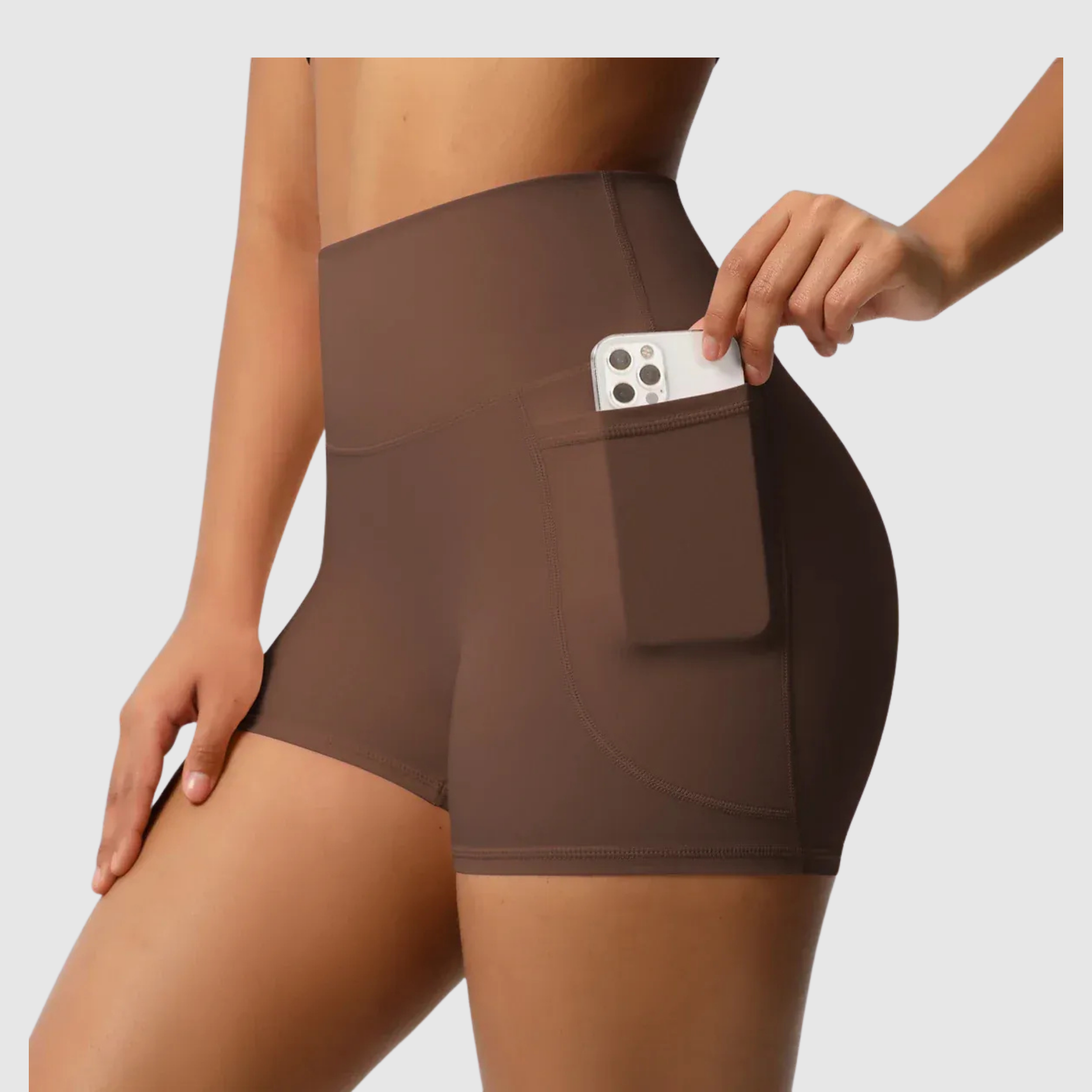 Women's Sports Shorts with Pockets