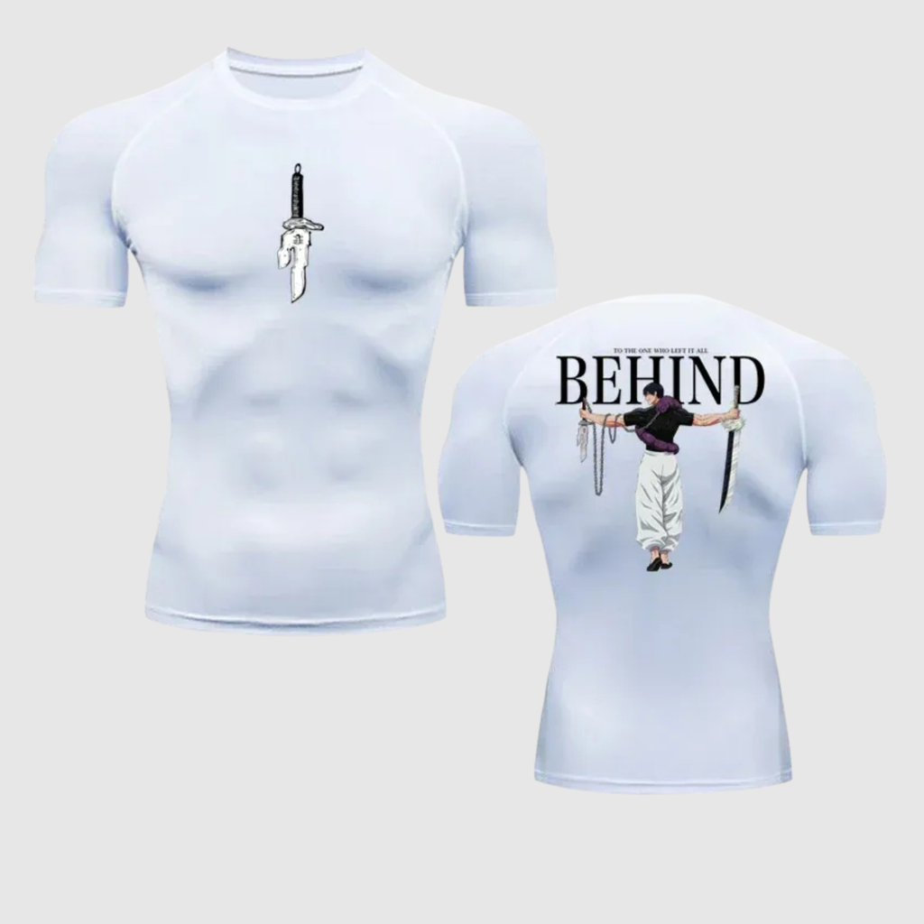 Men's Short Sleeve Rashguard Compression T-shirt 