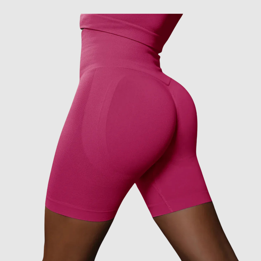 Women's Seamless High Waist Push Up Yoga Shorts