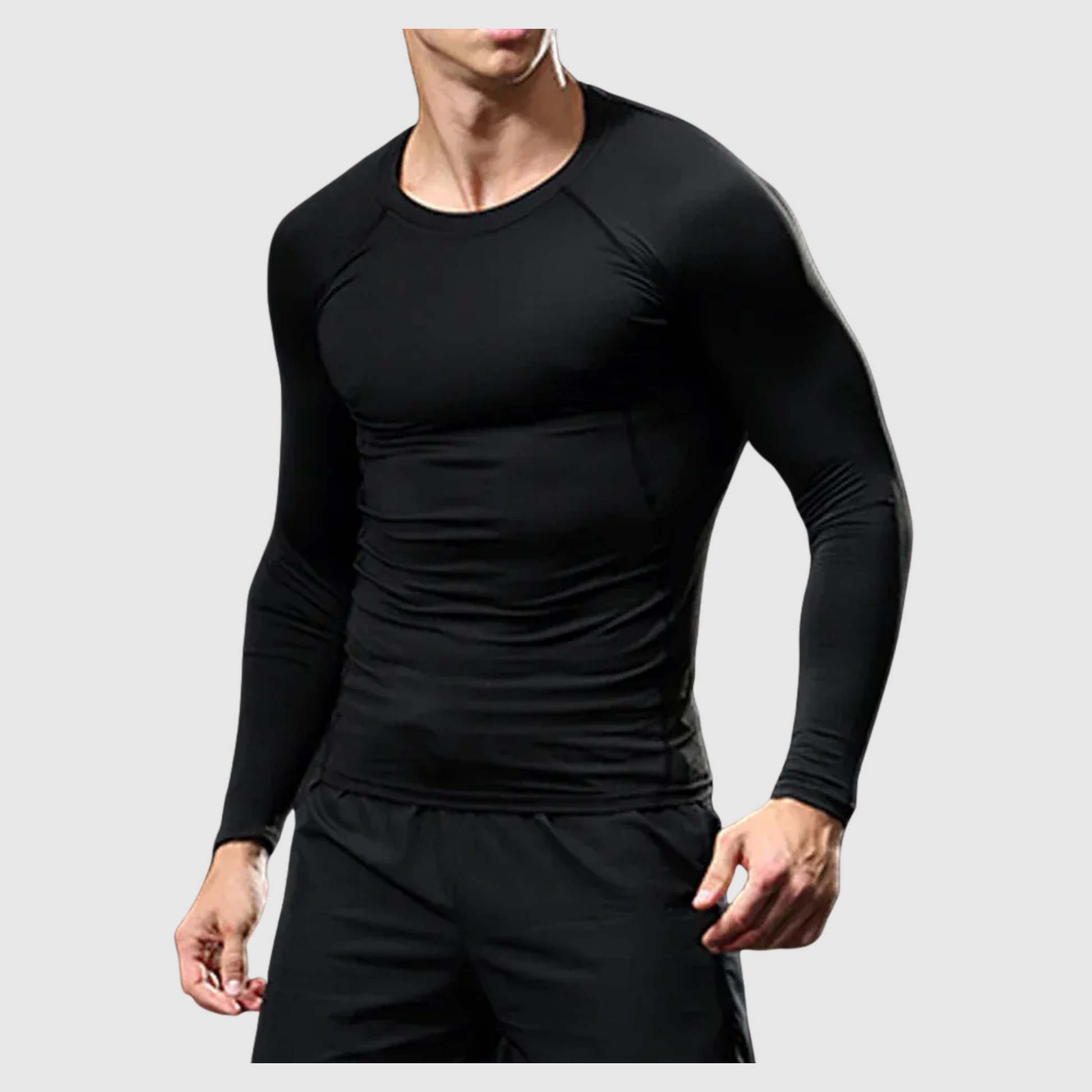 Men's Long Sleeve Compression T-shirt/Rashguard 