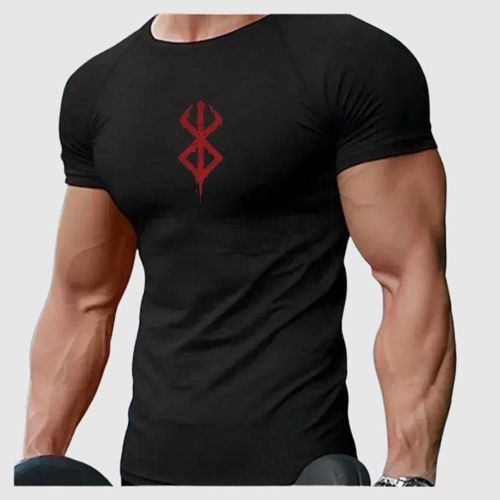 Men's Short Sleeve Compression Sports T-shirt