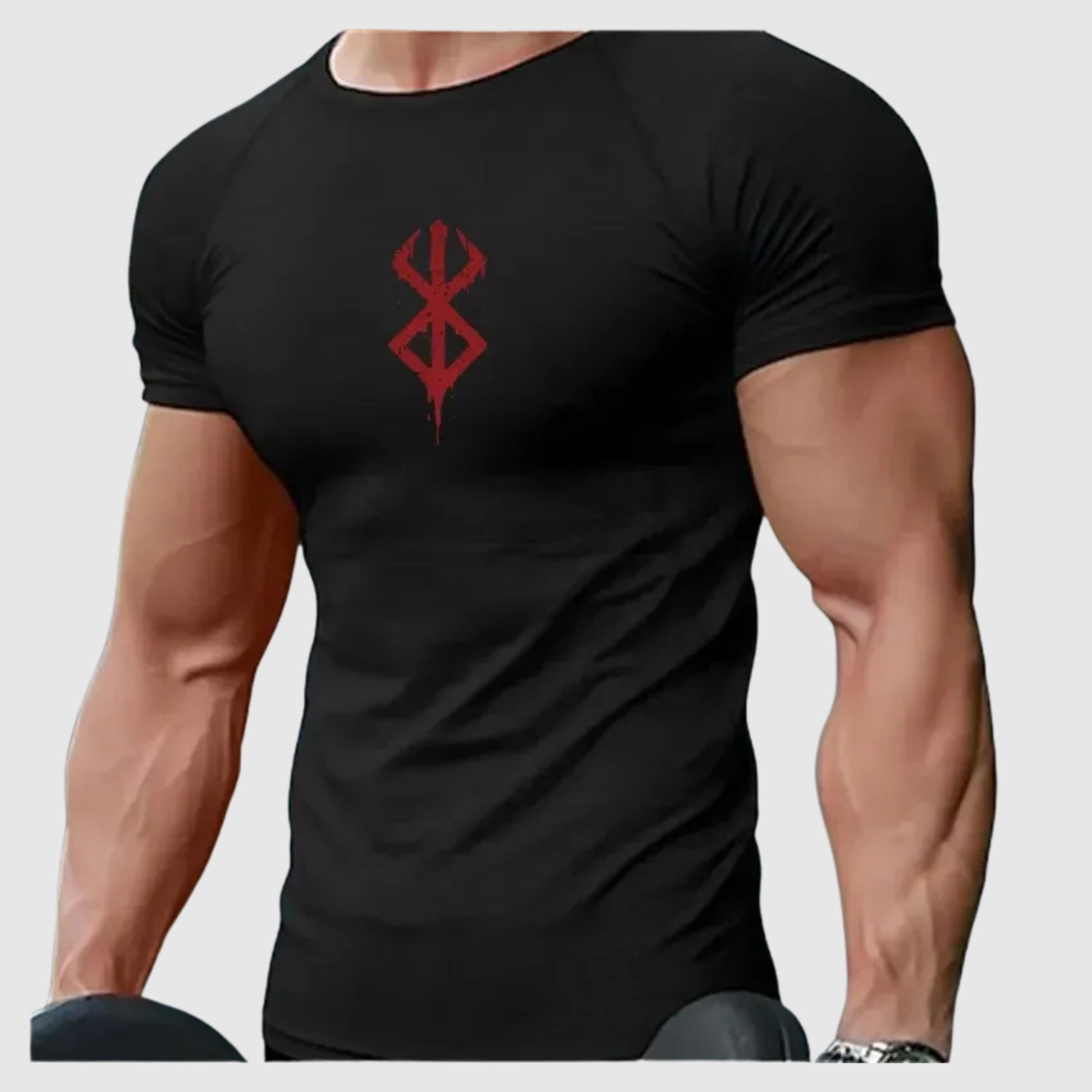 Men's Short Sleeve Compression Sports T-shirt