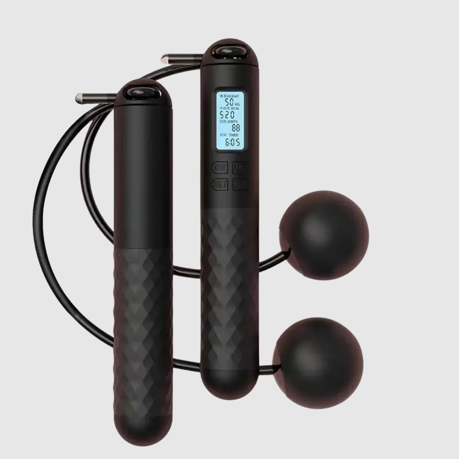 Ropeless Skipping Rope with Sports Counter 