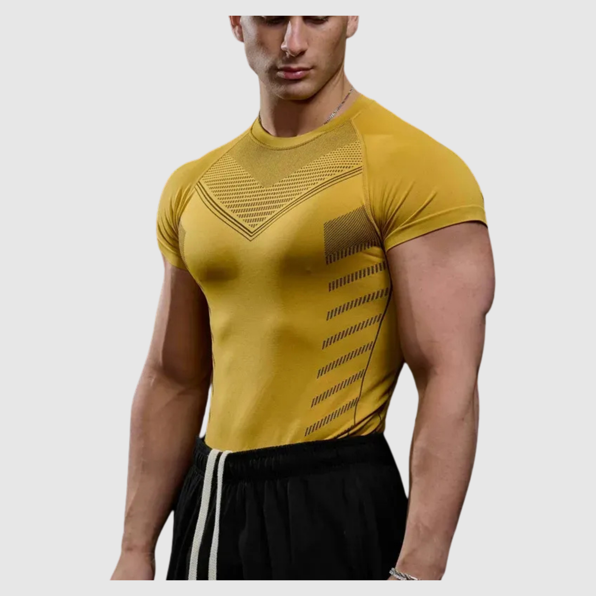 Men's Short Sleeve Compression T-shirt
