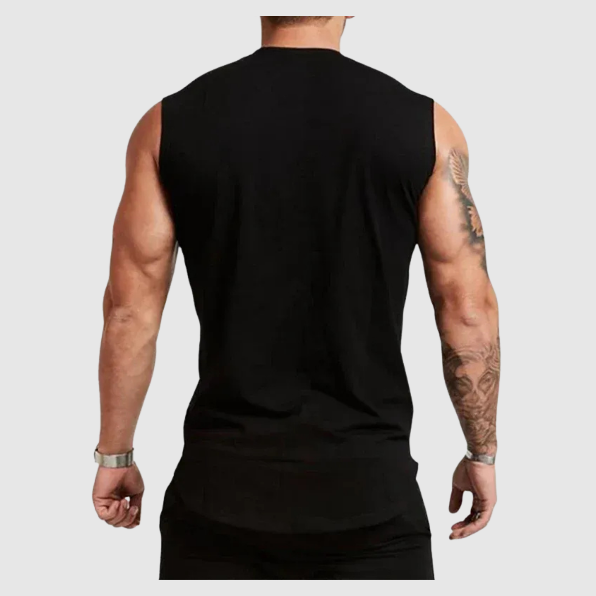 Men's Sleeveless Cotton Tank Top 