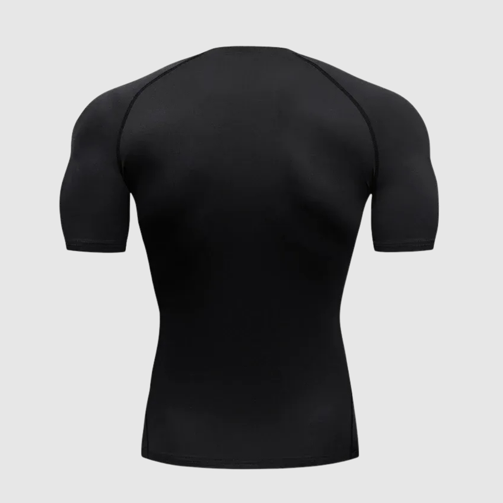 Men's Short Sleeve Rashguard Compression T-shirt 