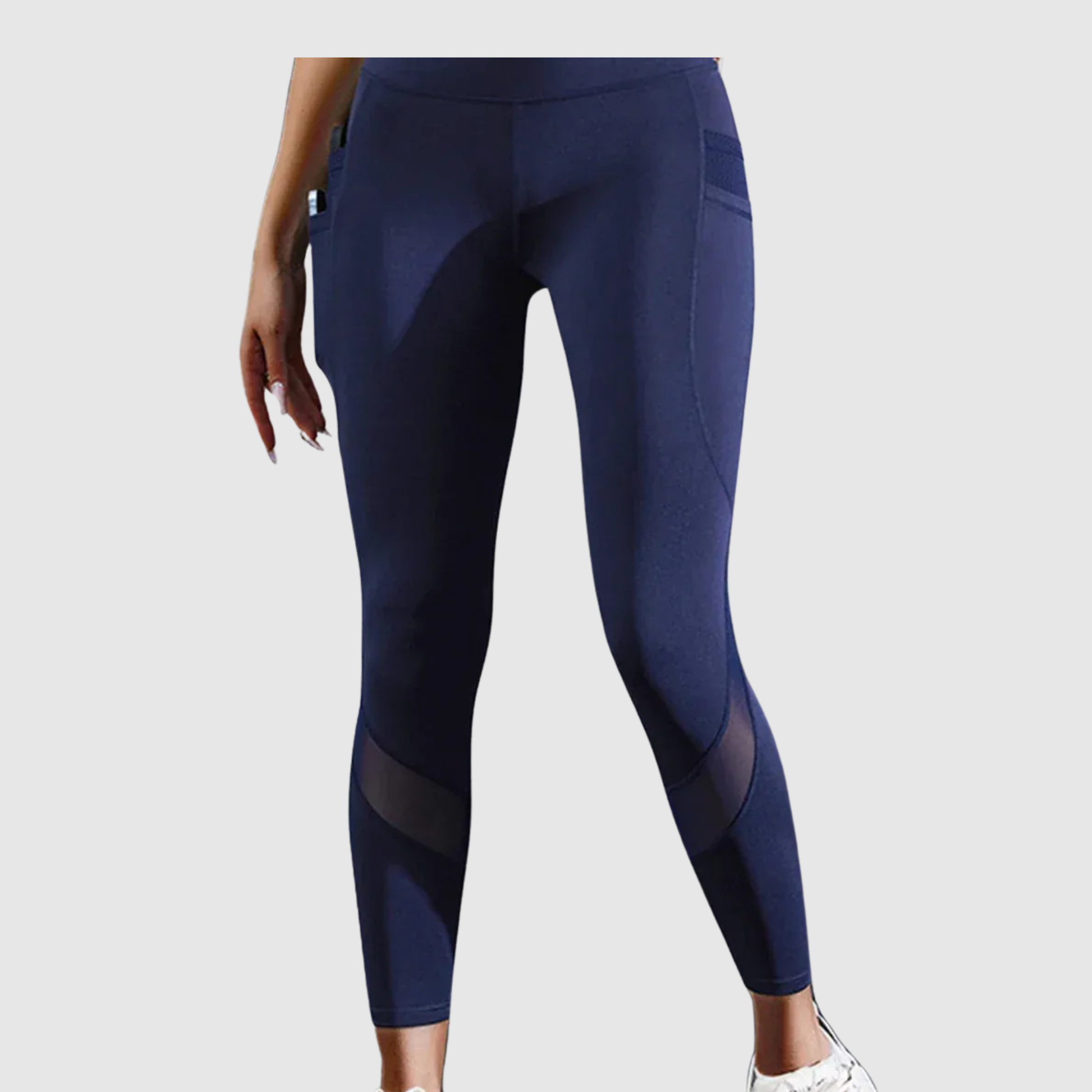 Women's High Waisted Double Pocket Sports Leggings