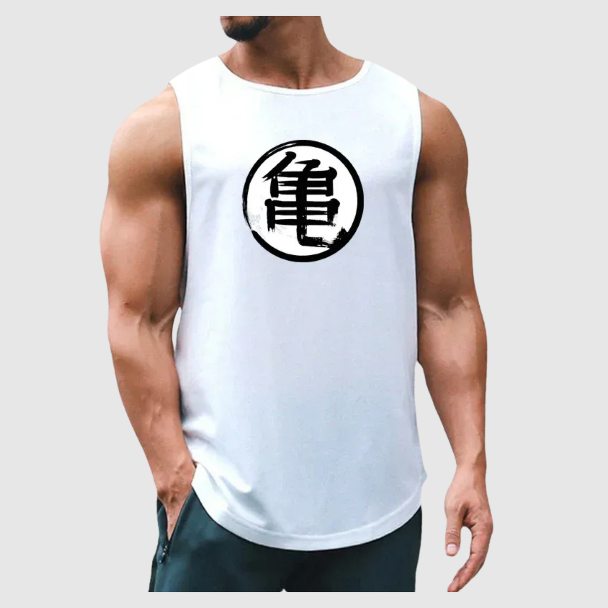 Japanese Anime Design Men's Tank Top 
