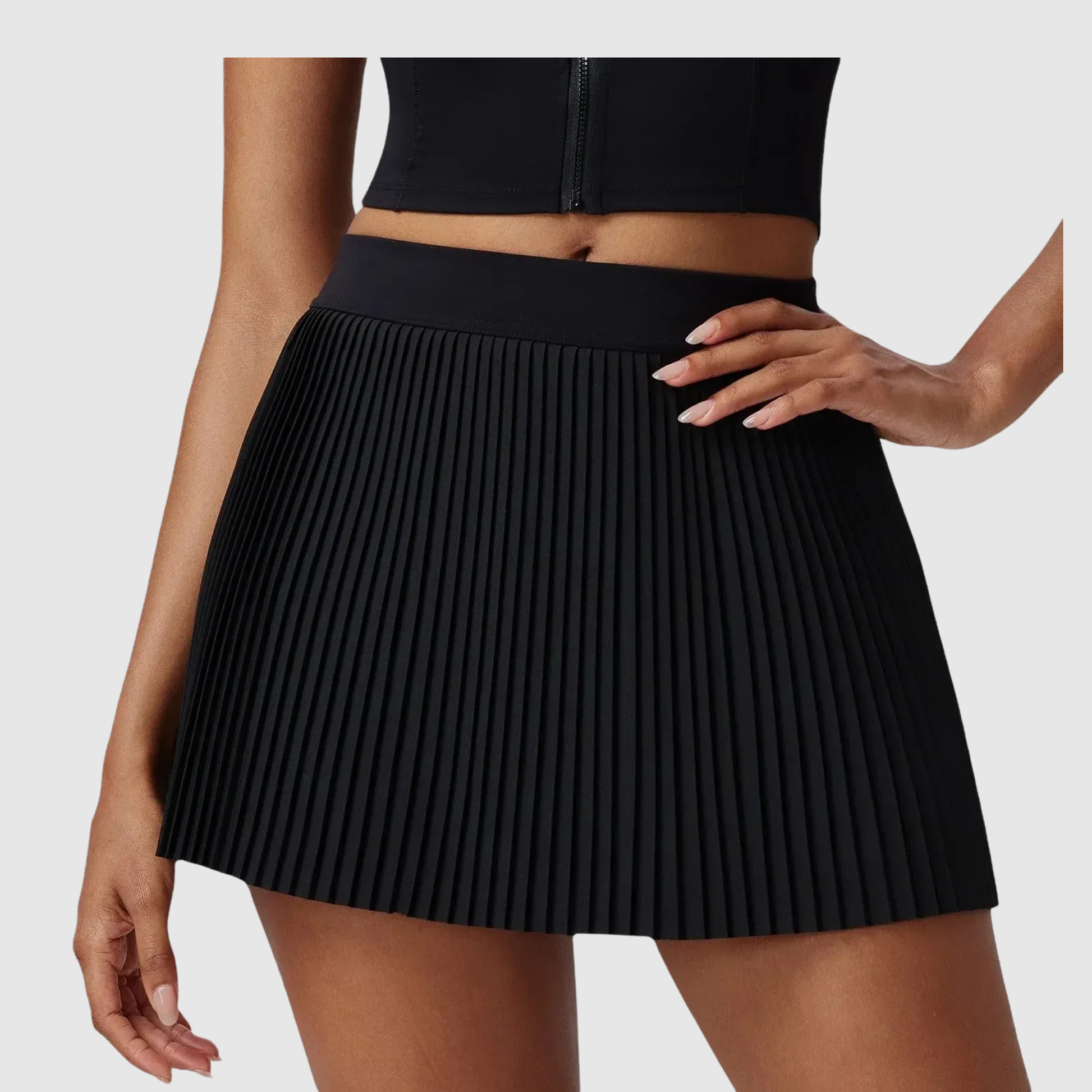 Women's Tennis Sport Pockets Skirt Shorts