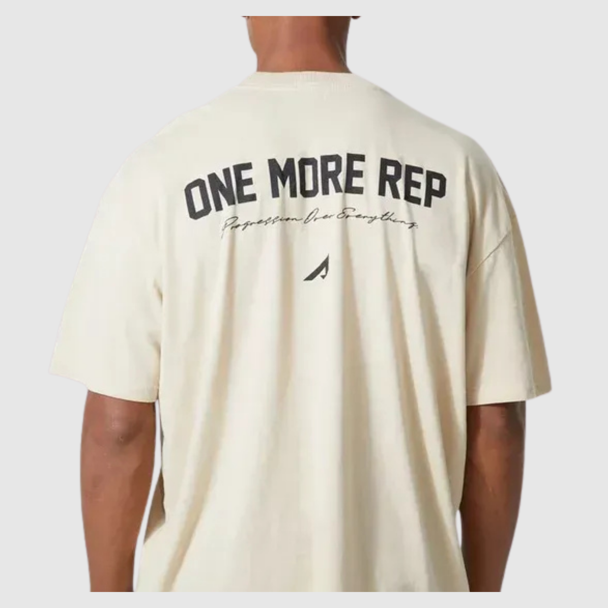 Men's Casual Oversized T-Shirt Design One More Rep