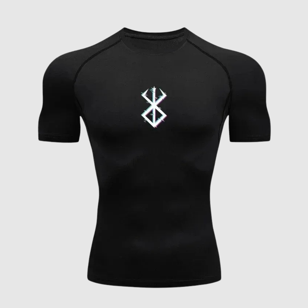Men's Short Sleeve Compression Sports T-shirt
