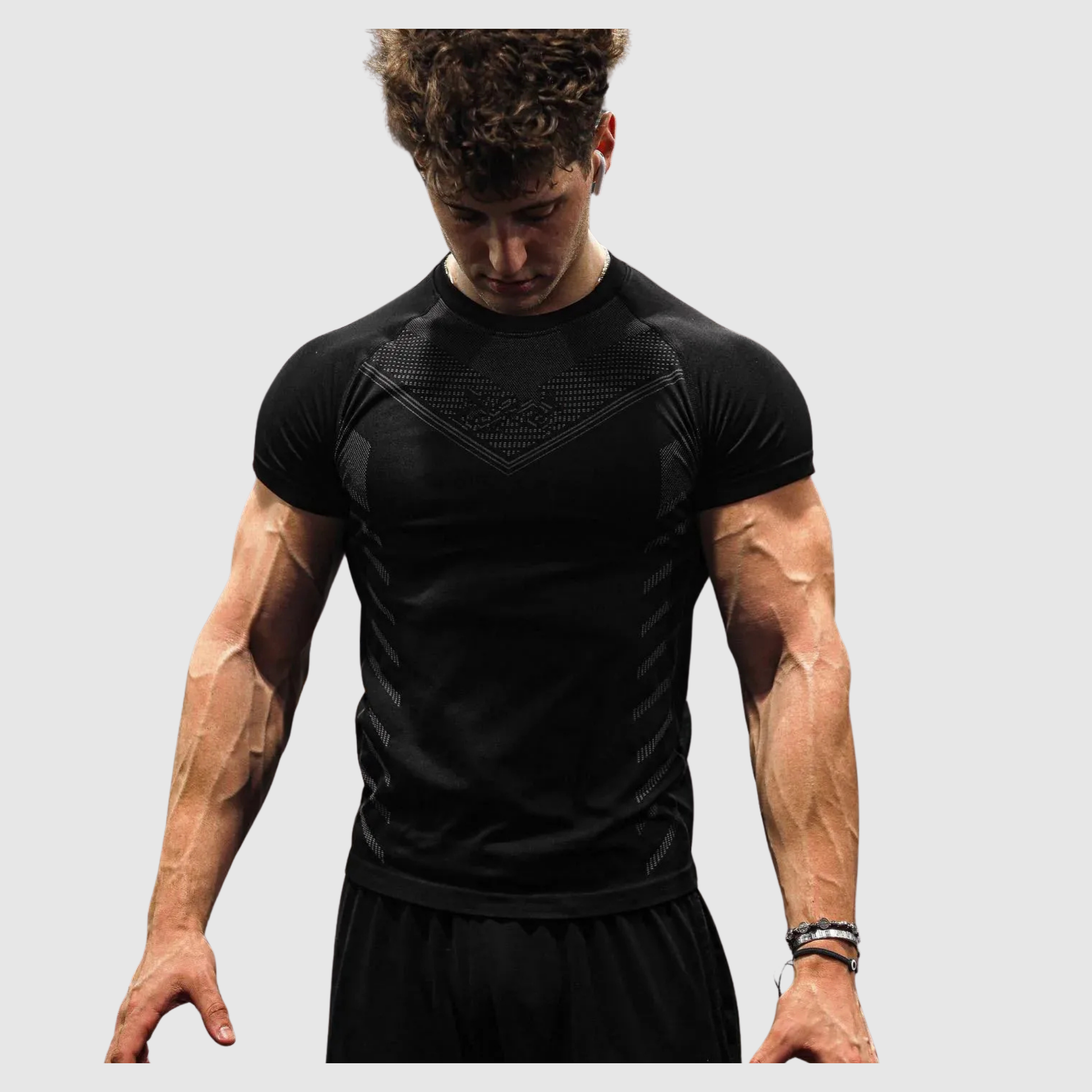 Men's Short Sleeve Compression T-shirt