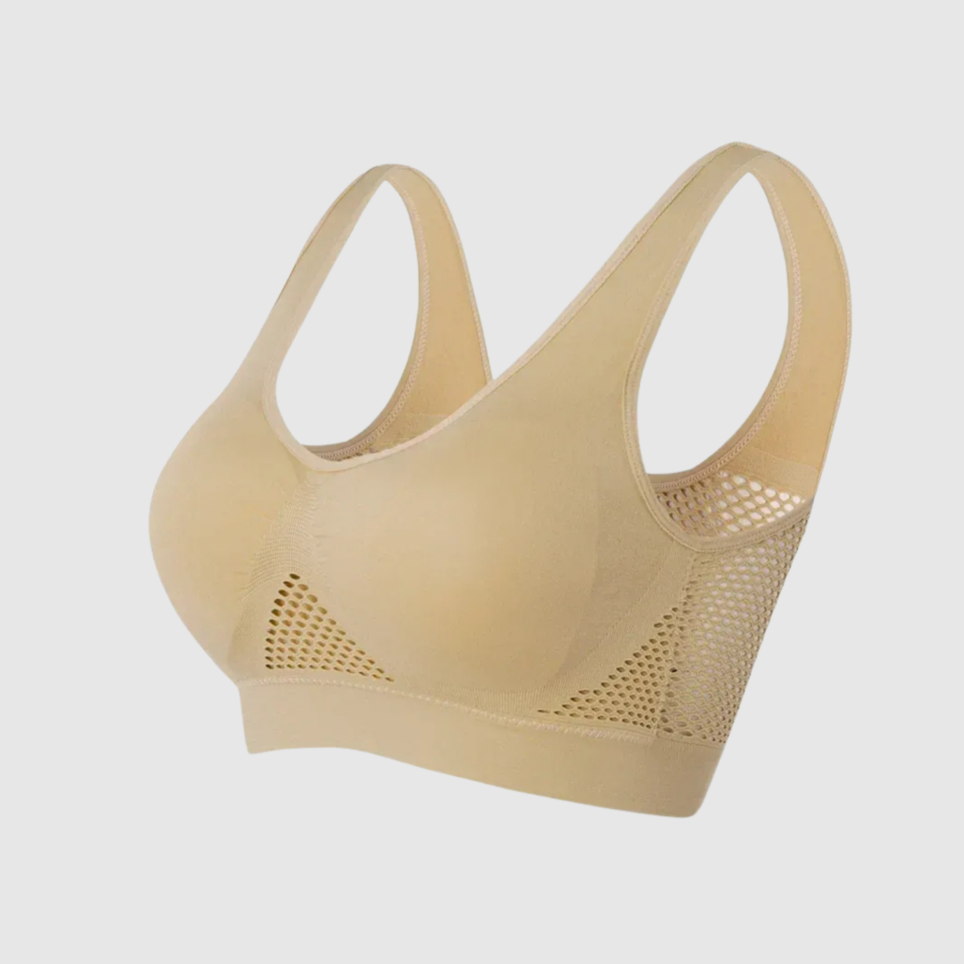 Women's Seamless Mesh Sports Bra 
