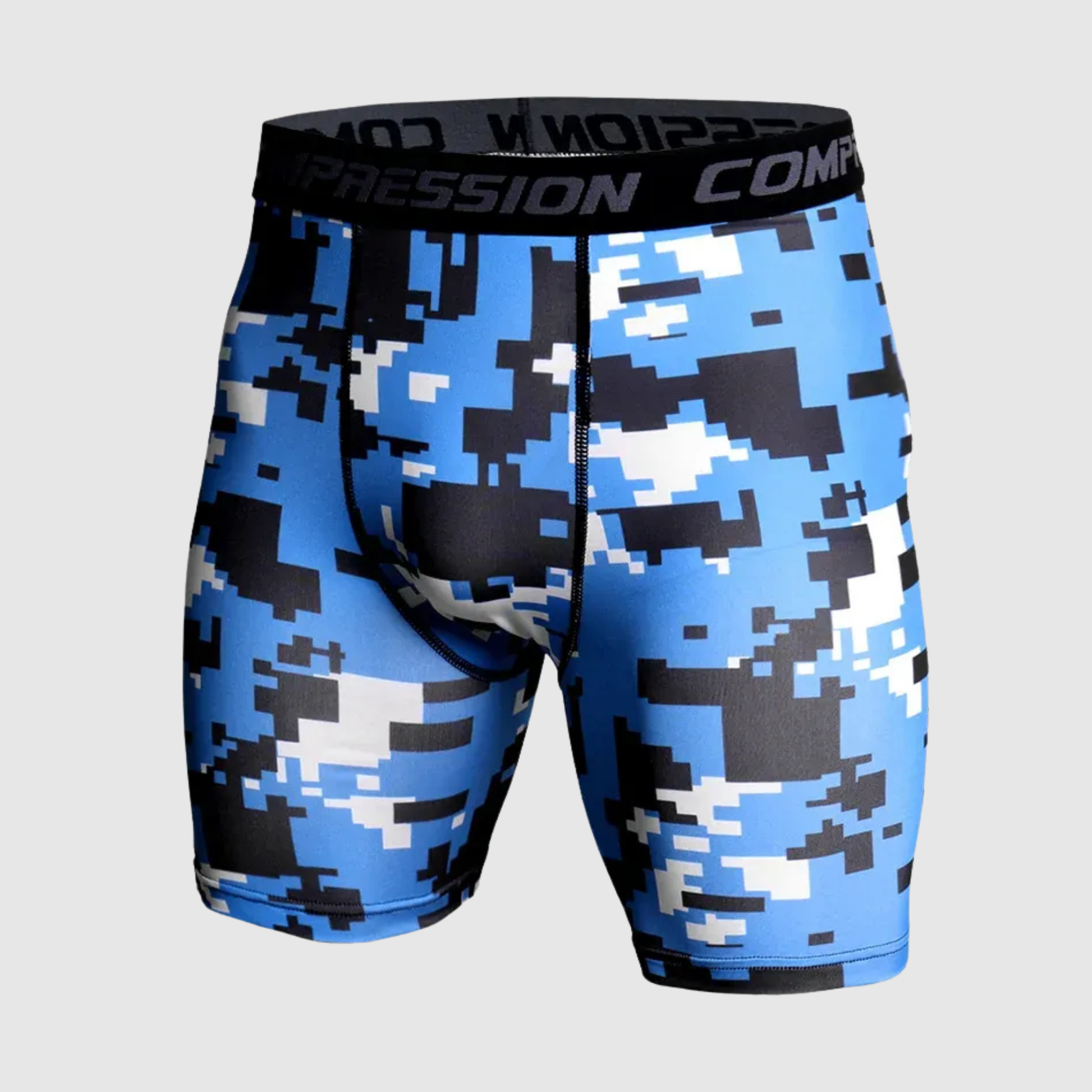 Men's Camouflage Sport Compression Shorts 