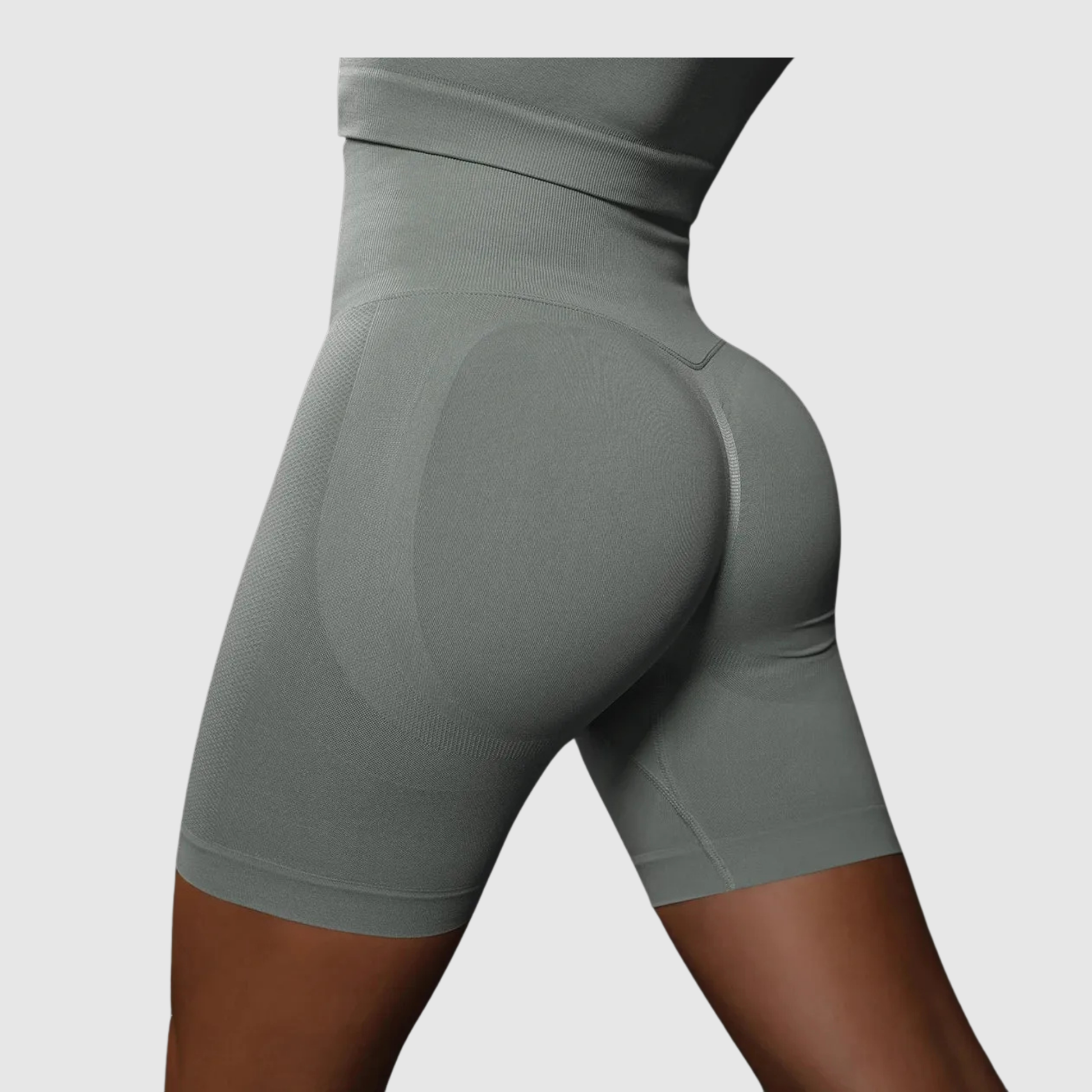 Women's Seamless High Waist Push Up Yoga Shorts