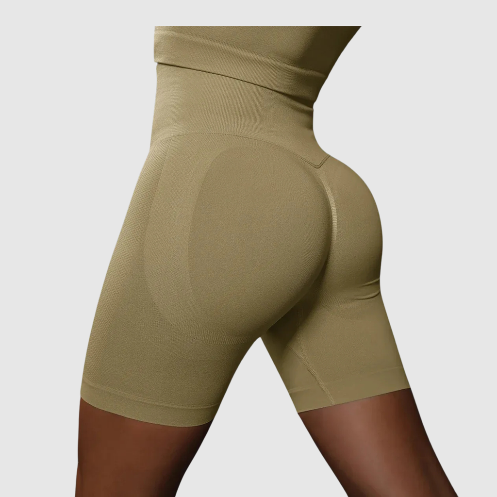 Women's Seamless High Waist Push Up Yoga Shorts