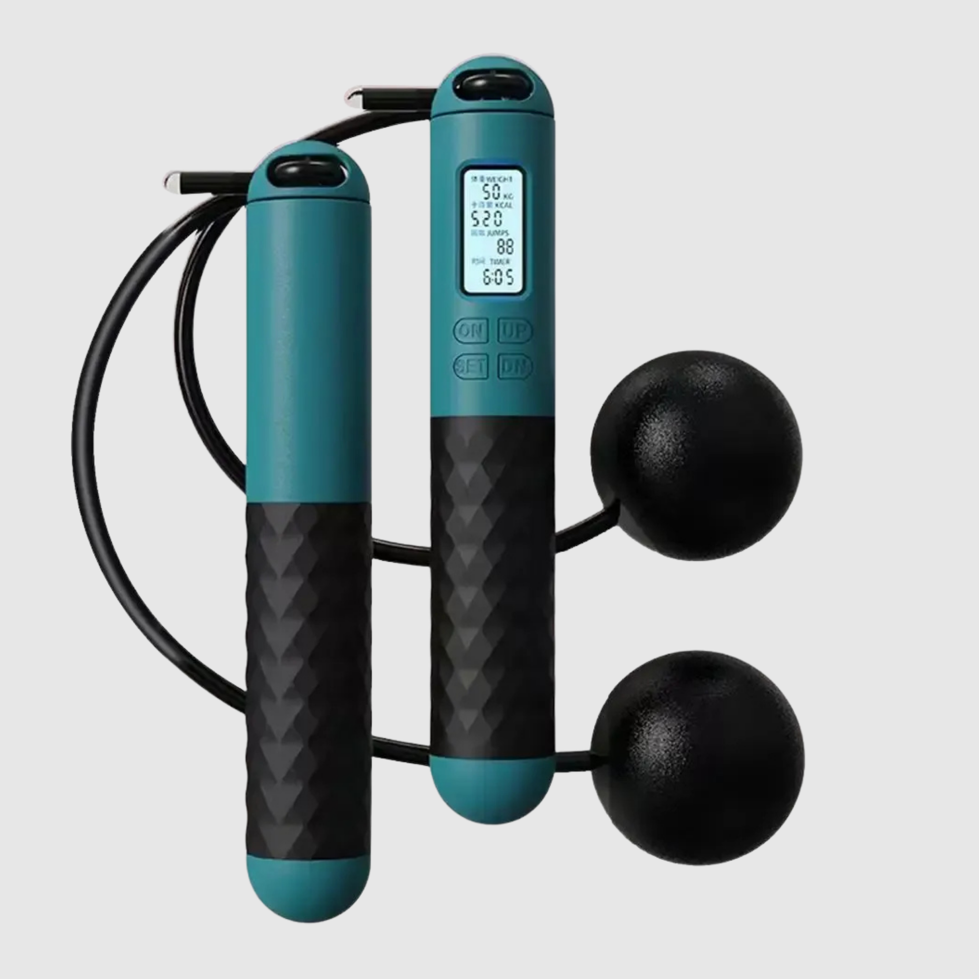 Ropeless Skipping Rope with Sports Counter 