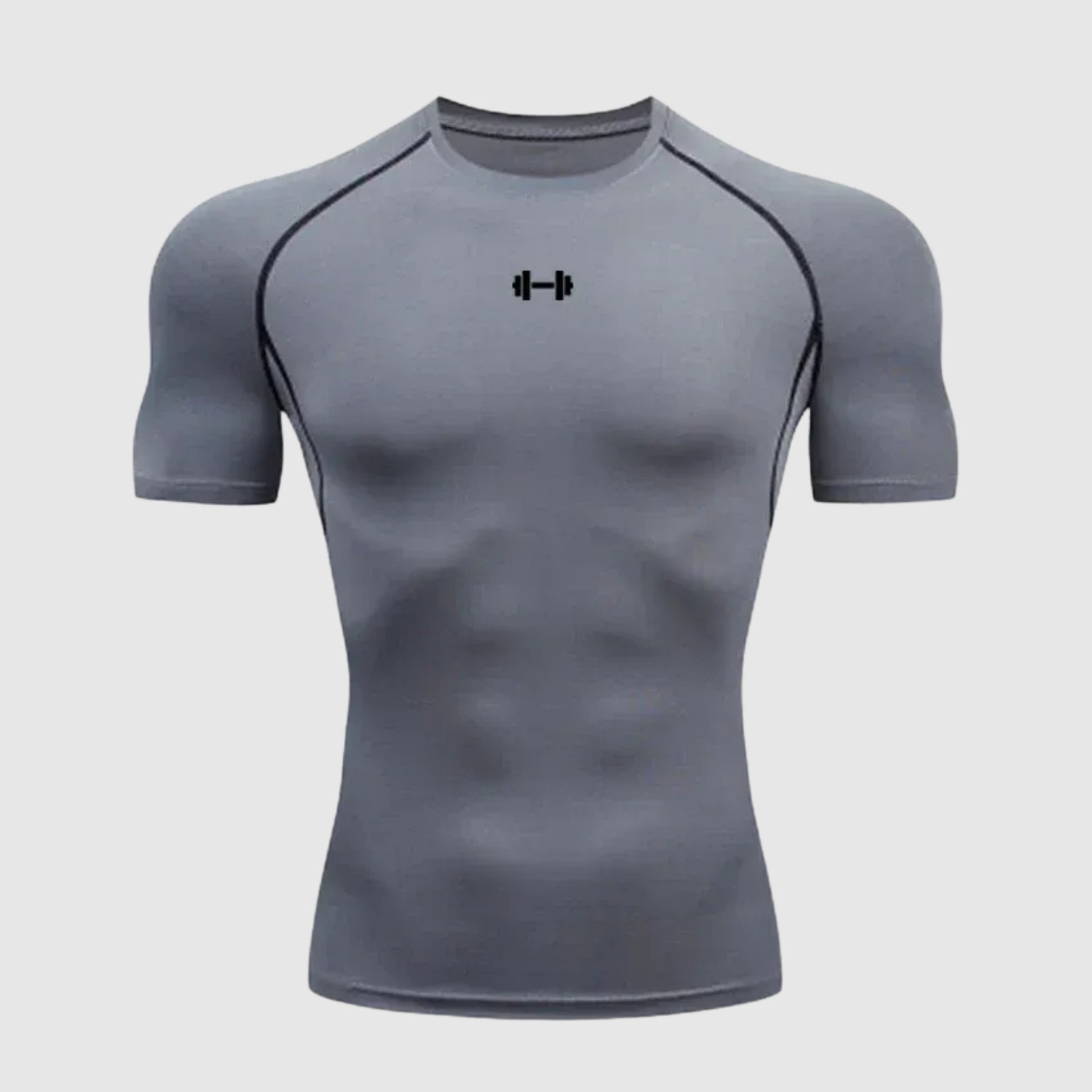 Men's Short Sleeve Rashguard Compression T-shirt 