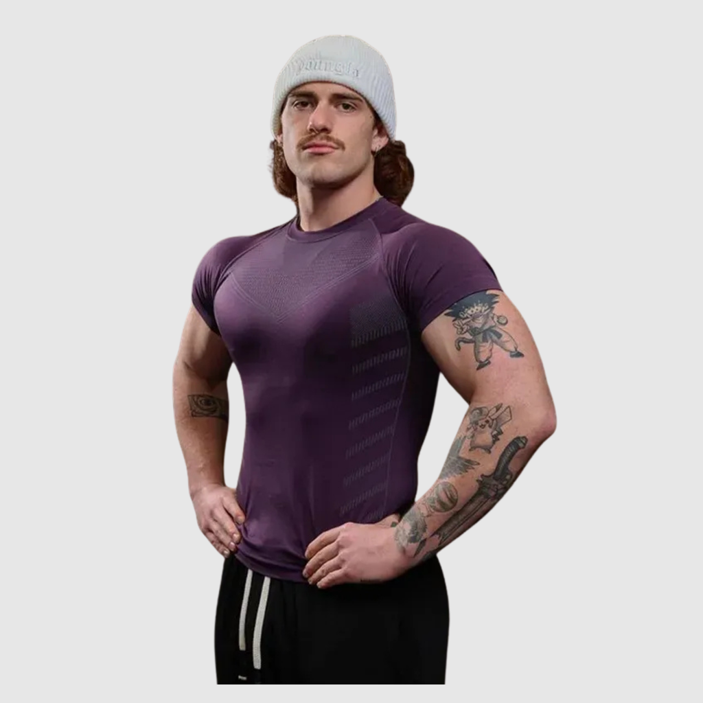 Men's Short Sleeve Compression T-shirt