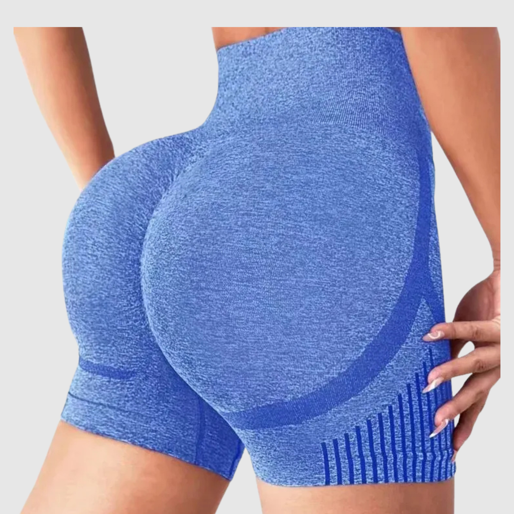 Women's High Waist Push Up Fitness Shorts