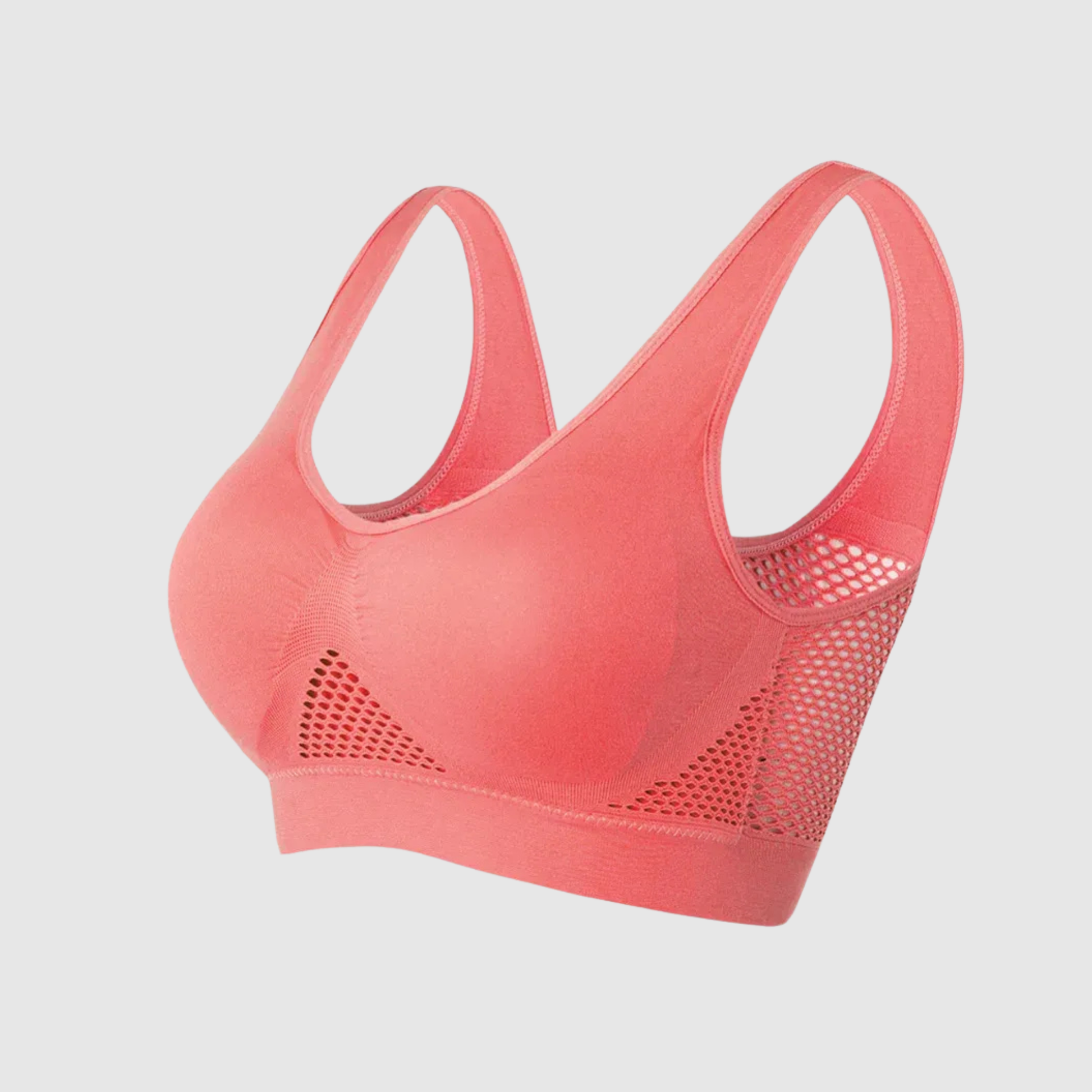 Women's Seamless Mesh Sports Bra 