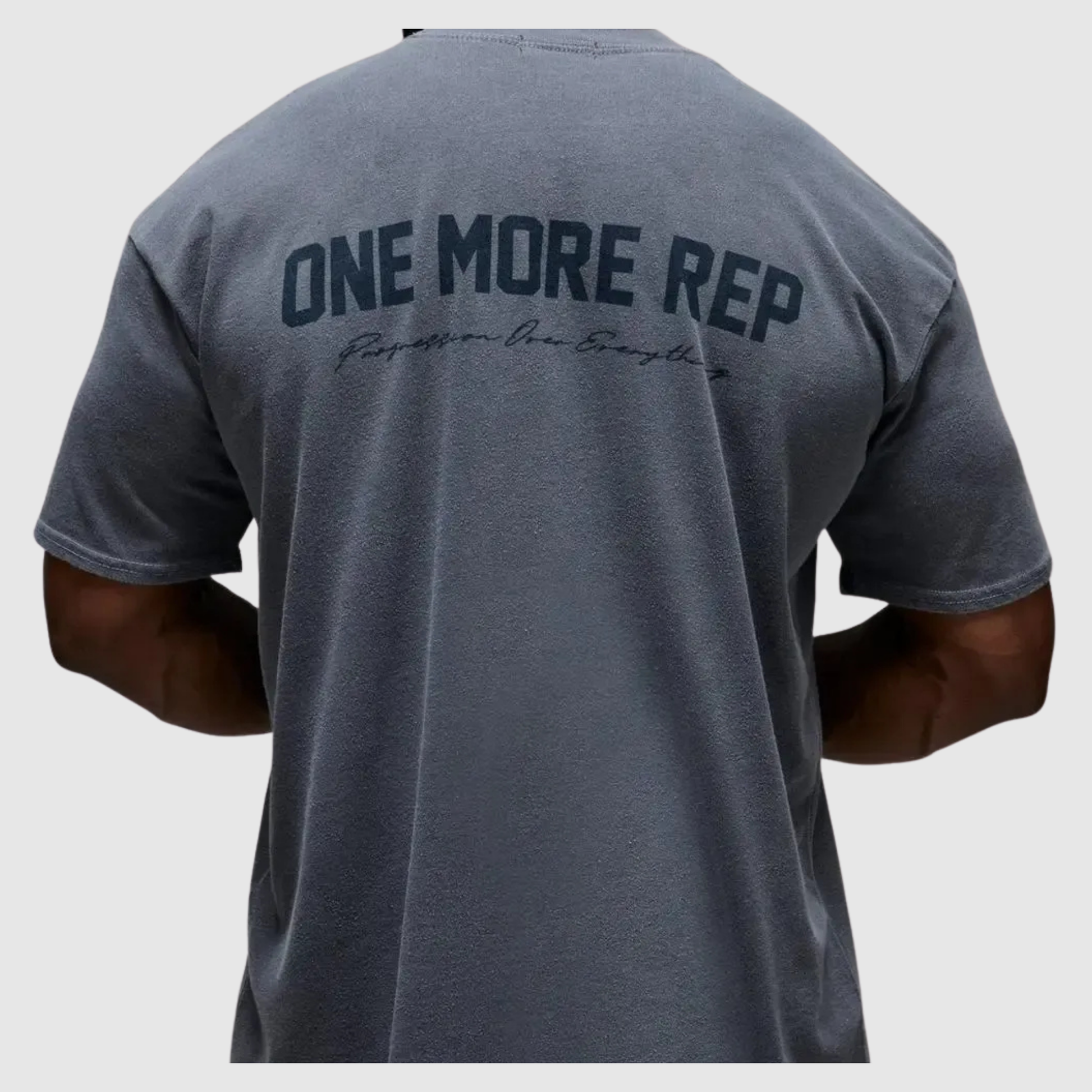 Men's Casual Oversized T-Shirt Design One More Rep