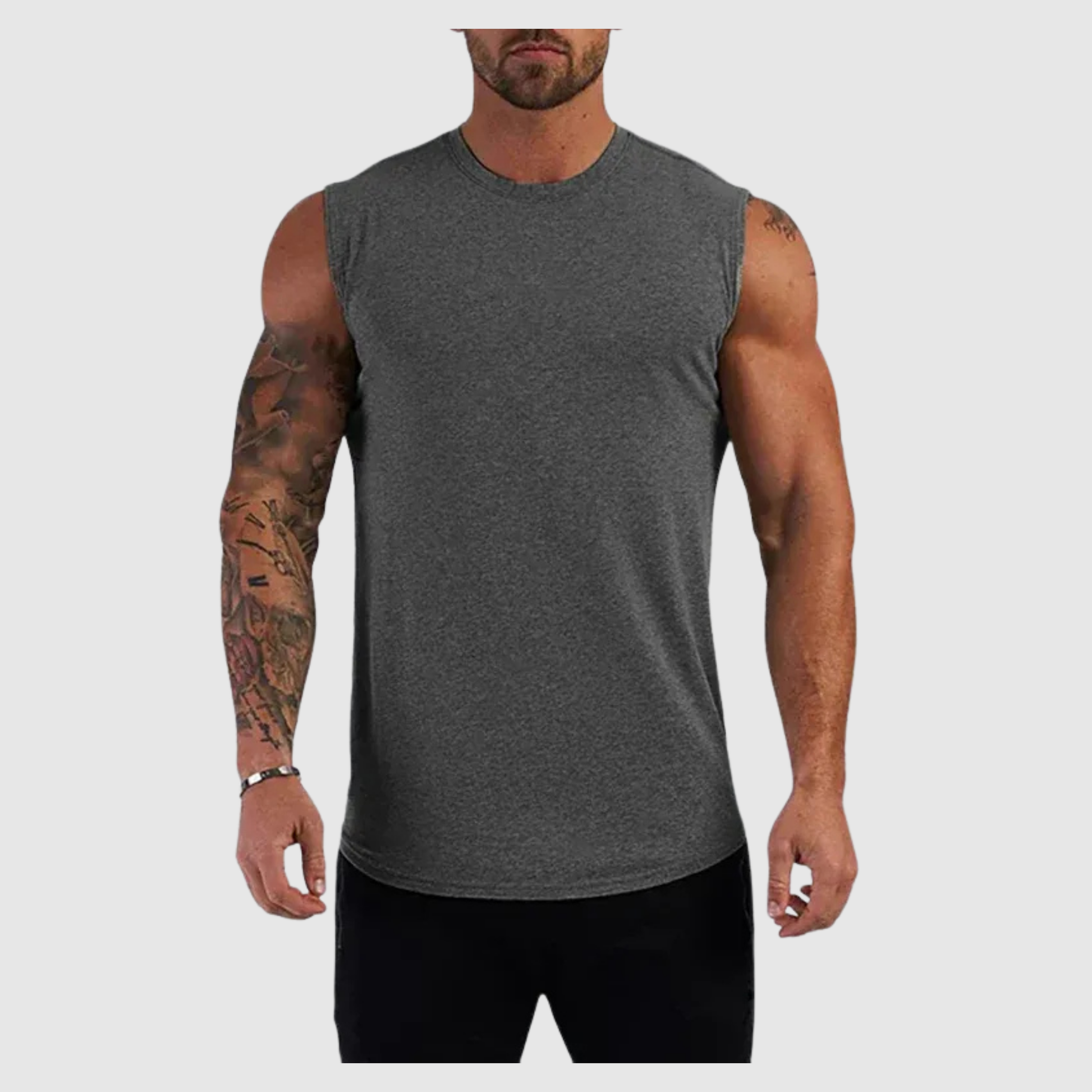Men's Sleeveless Cotton Tank Top 
