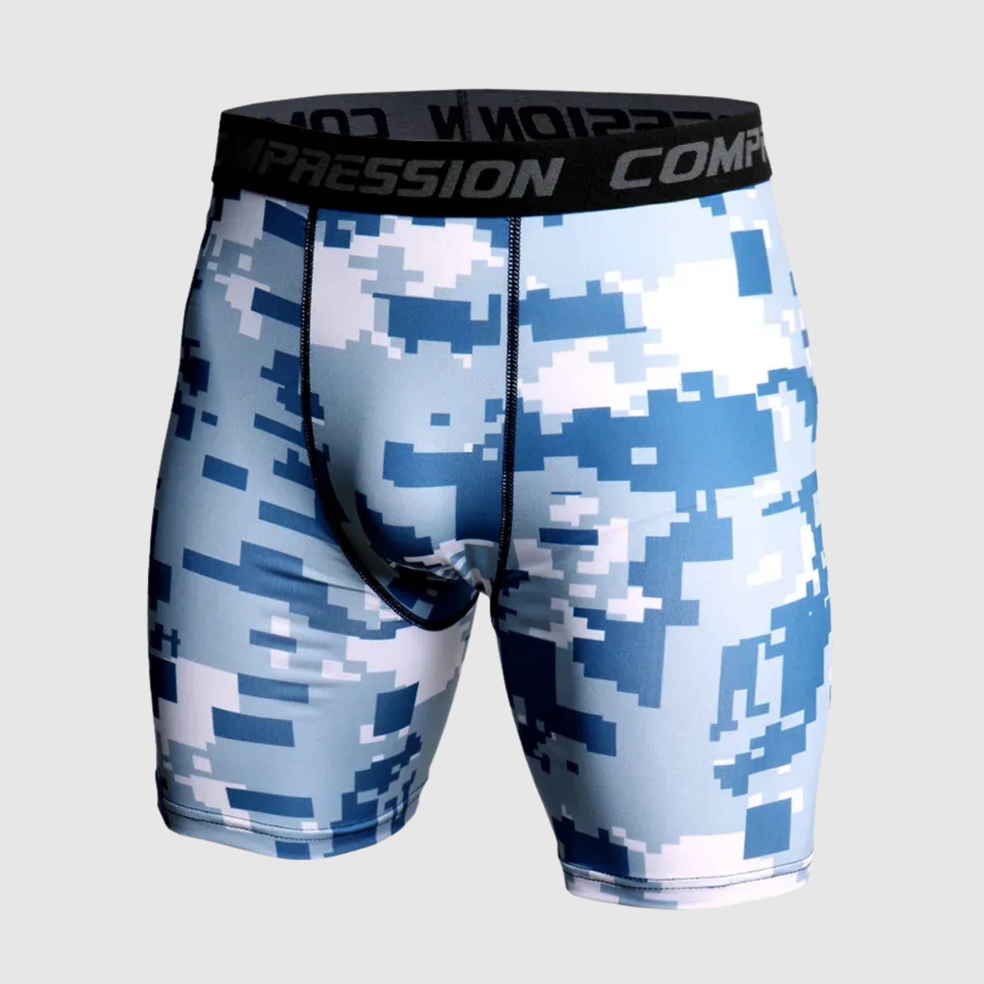 Men's Camouflage Sport Compression Shorts 