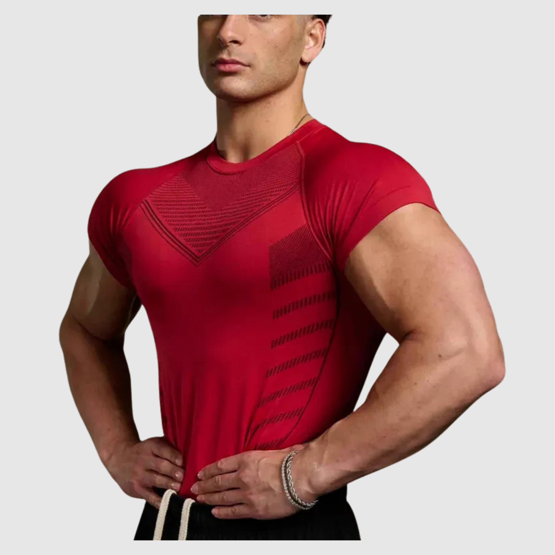 Men's Short Sleeve Compression T-shirt