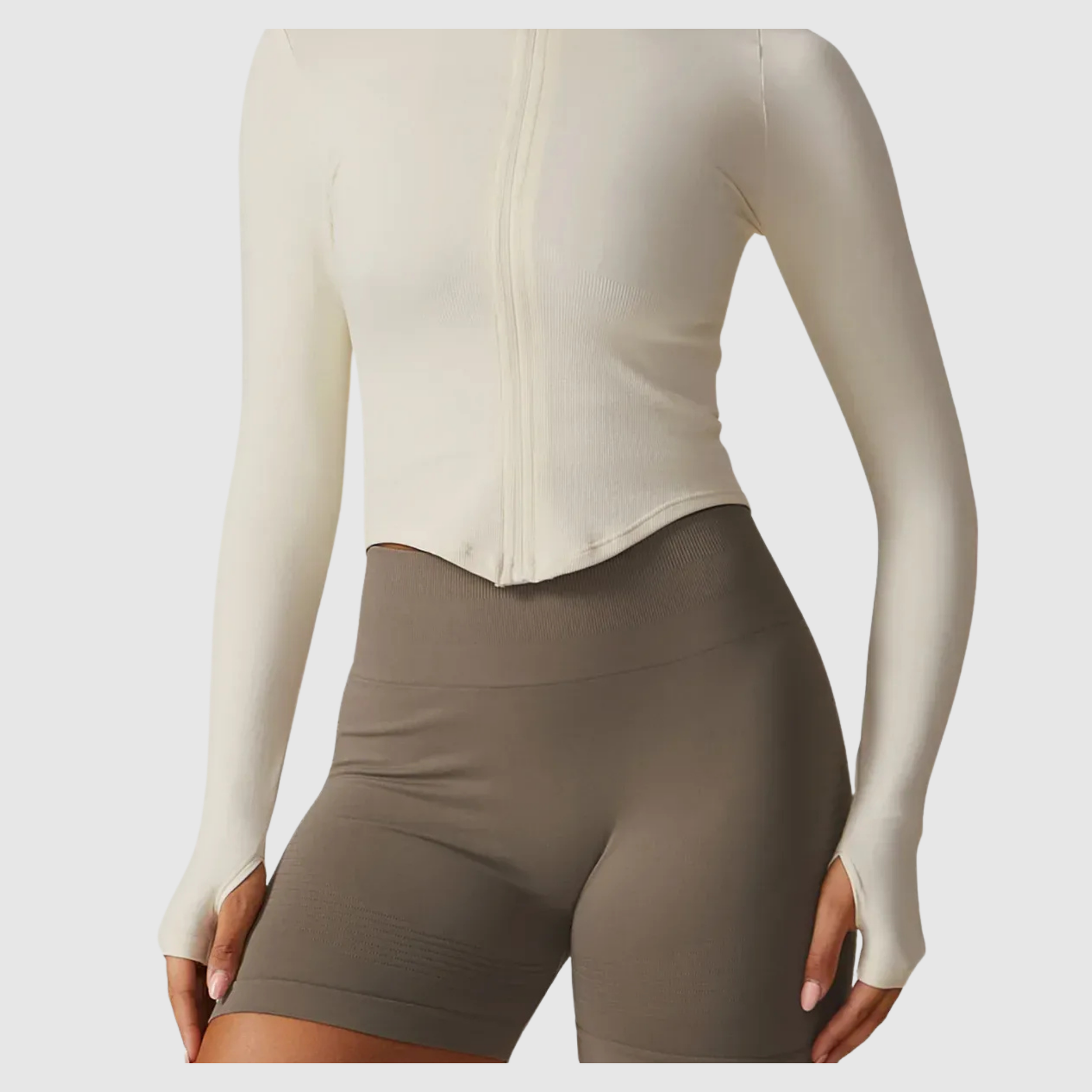 Women's Long Sleeve Zip Sport Jacket