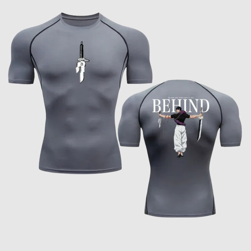 Men's Short Sleeve Rashguard Compression T-shirt 