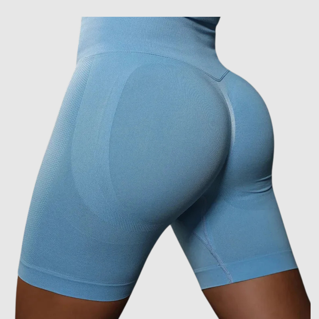 Women's Seamless High Waist Push Up Yoga Shorts
