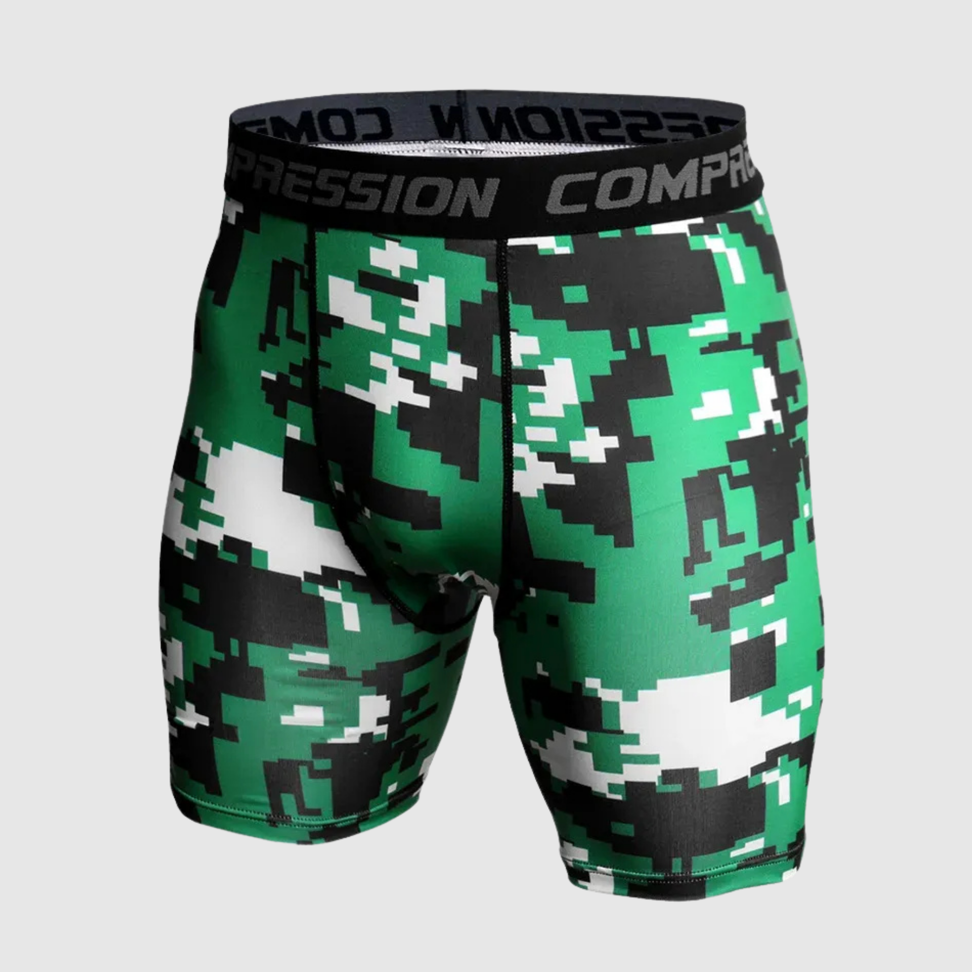 Men's Camouflage Sport Compression Shorts 