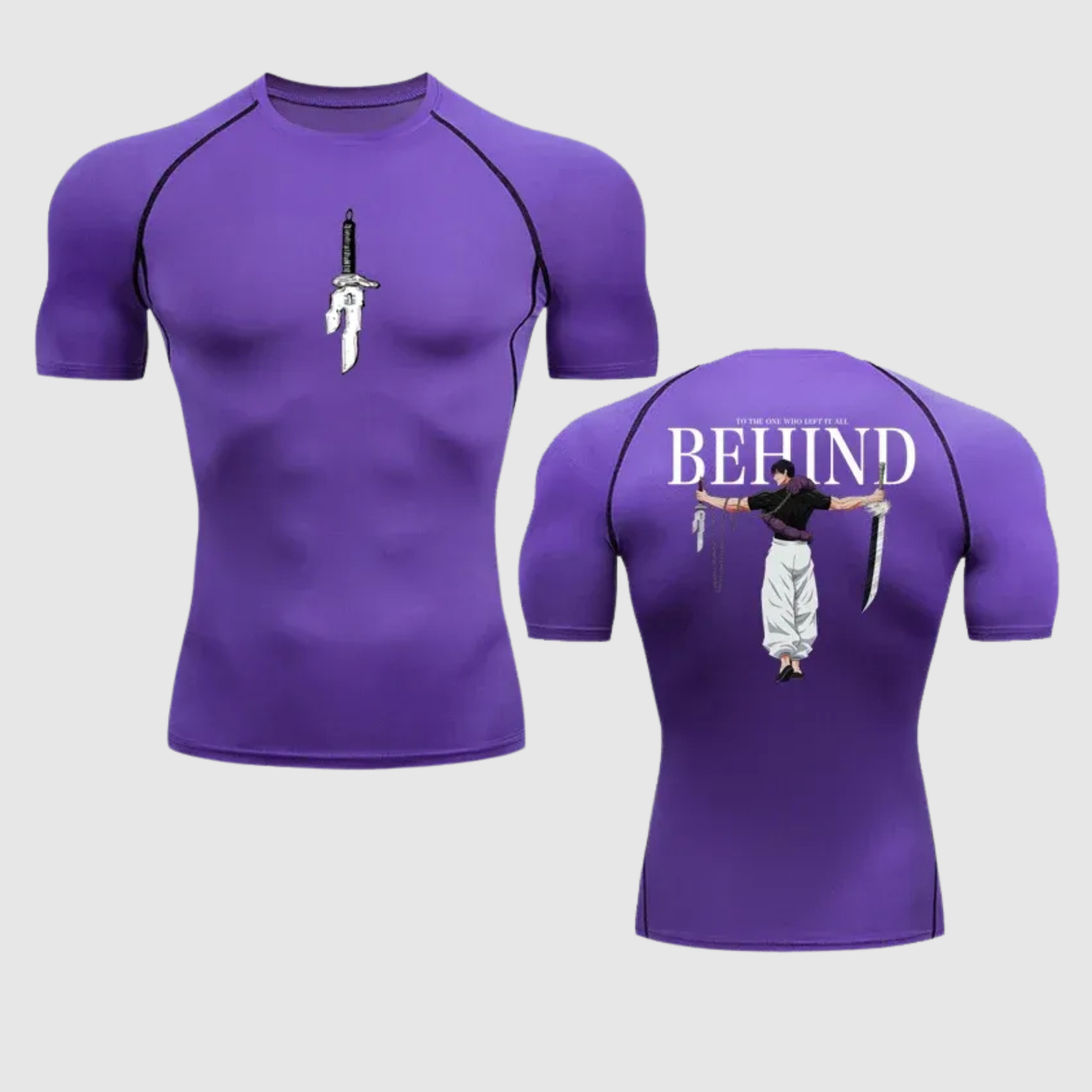 Men's Short Sleeve Rashguard Compression T-shirt 