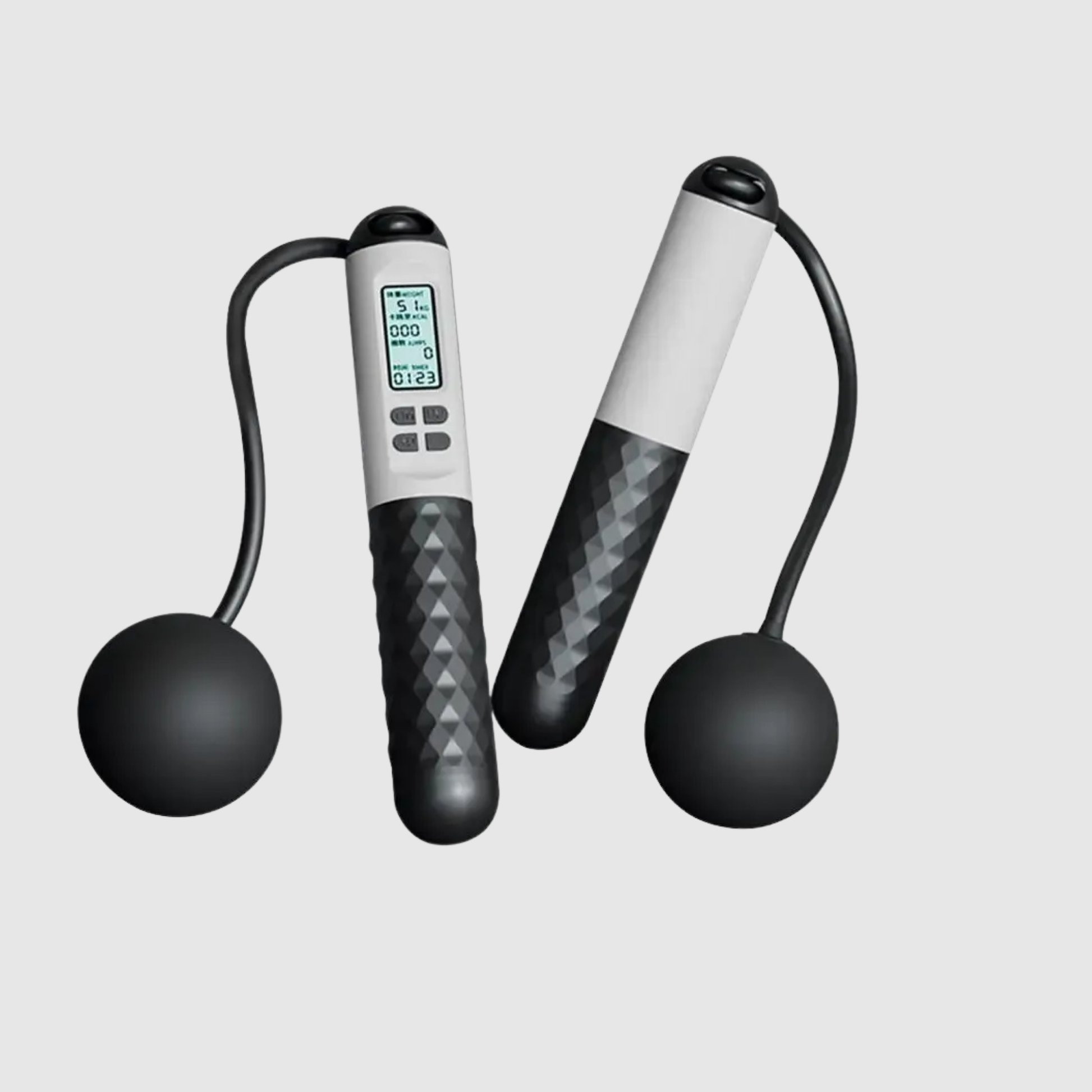 Ropeless Skipping Rope with Sports Counter 