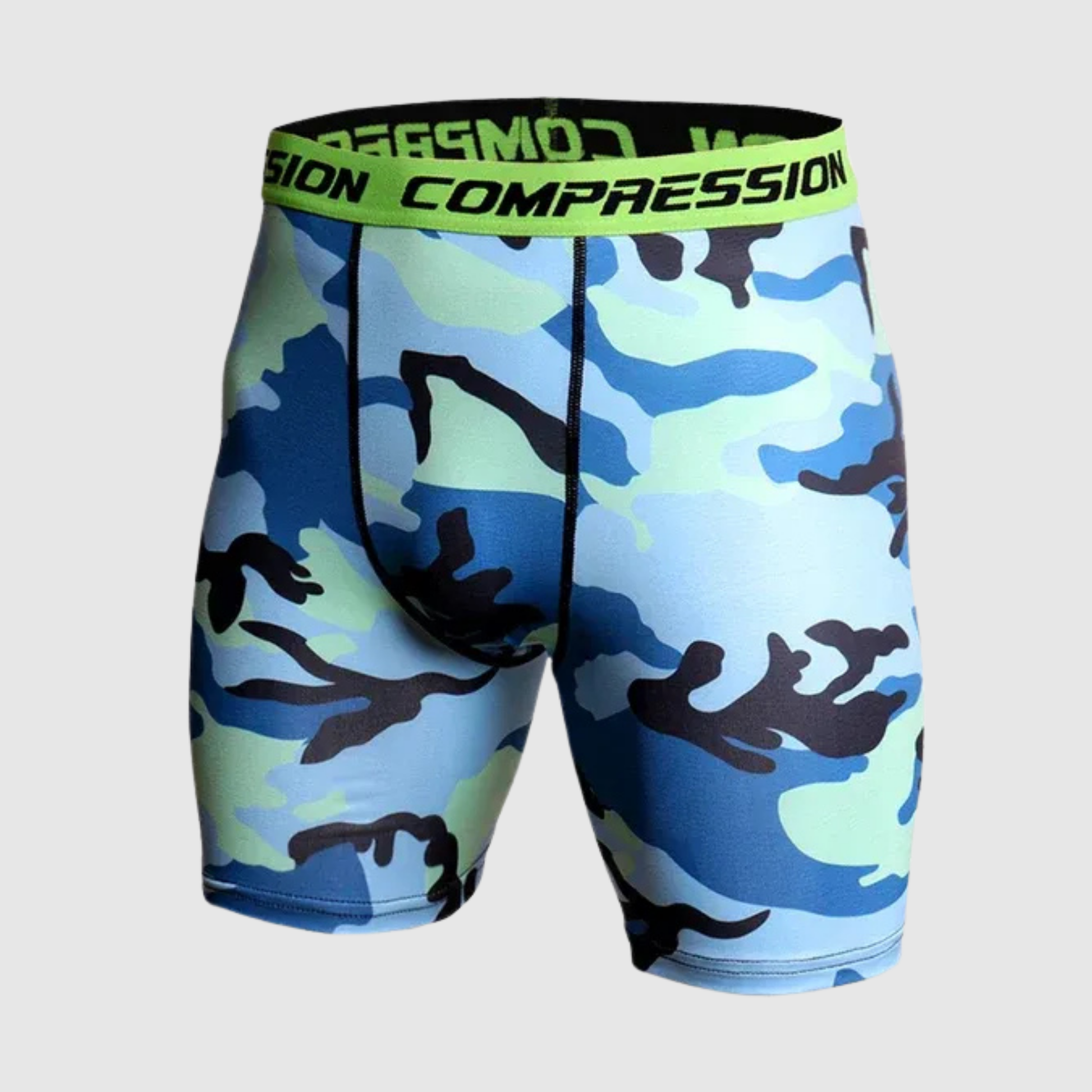 Men's Camouflage Sport Compression Shorts 